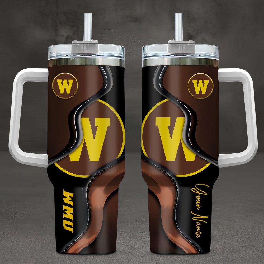 Western Michigan Broncos NCAA Custom Stanley Cup 40 oz 30 oz Tumbler With HandleTVC2301103