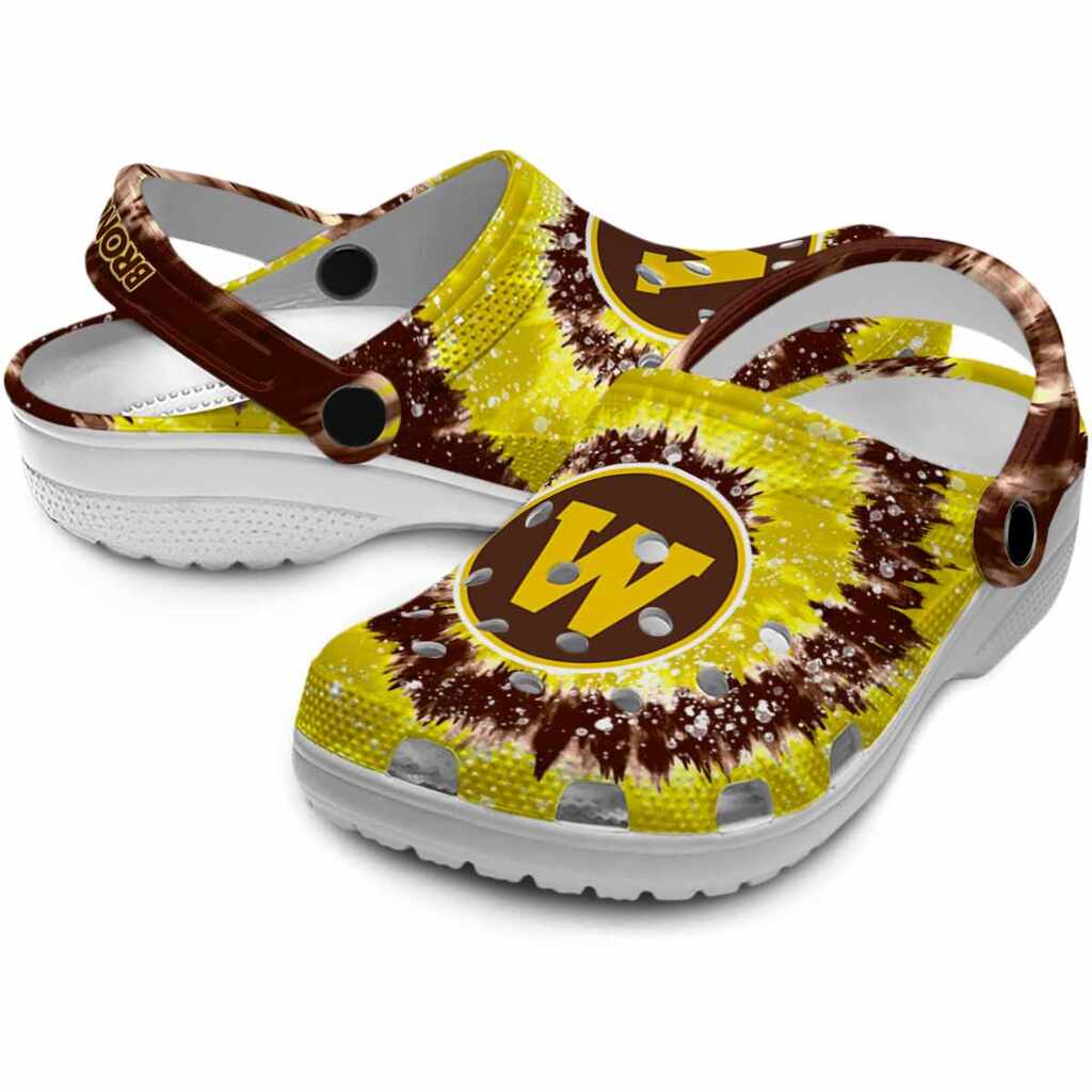 Western Michigan Broncos Radiant Burst Effect ClogTVC1801830 - Image 3