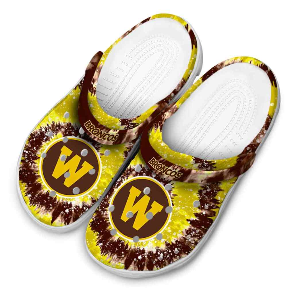 Western Michigan Broncos Radiant Burst Effect ClogTVC1801830 - Image 4