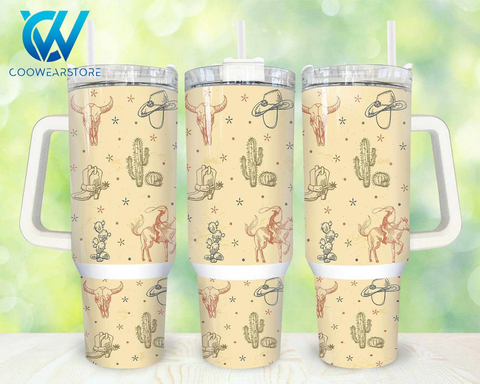 Western Vibes Custom Stanley Cup 40 oz 30 oz Tumbler With HandleTVC2301862