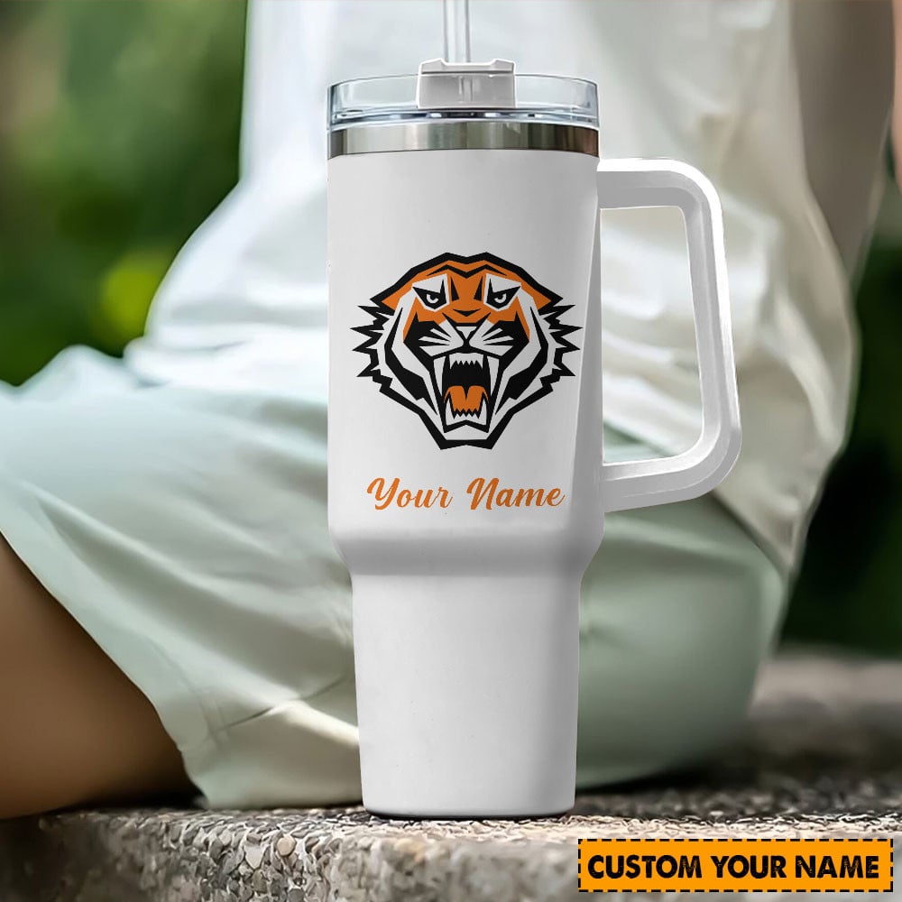 Wests Tigers NRL Custom Stanley Cup 40 oz 30 oz Tumbler With HandleTVC2301195