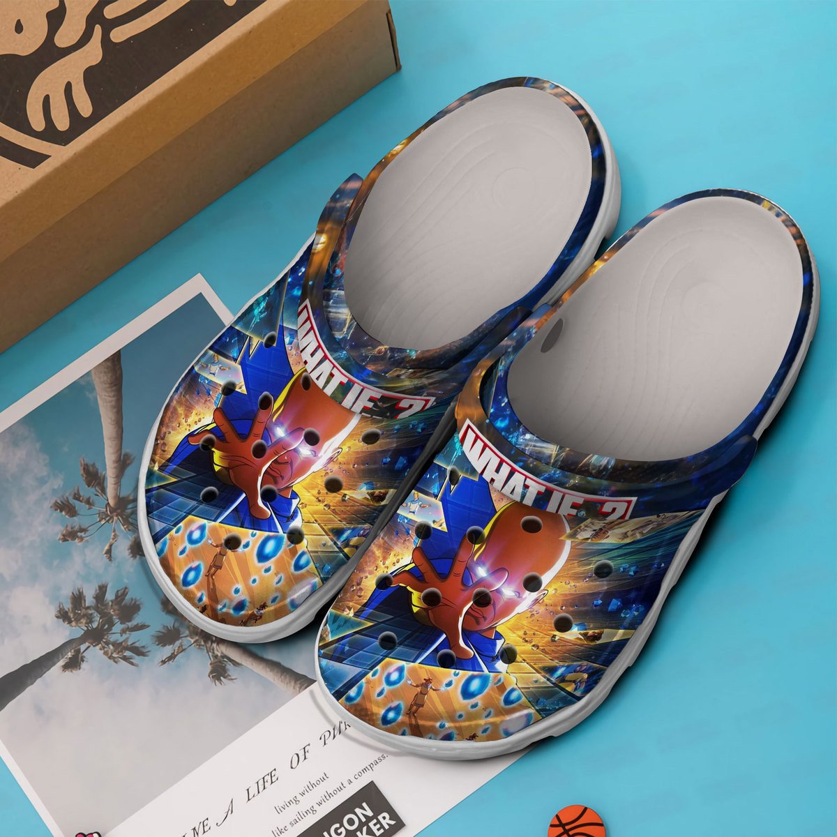 What If...? TV series Crocs Crocband Clogs Shoes Comfortable For Men Women and Kids - Image 2