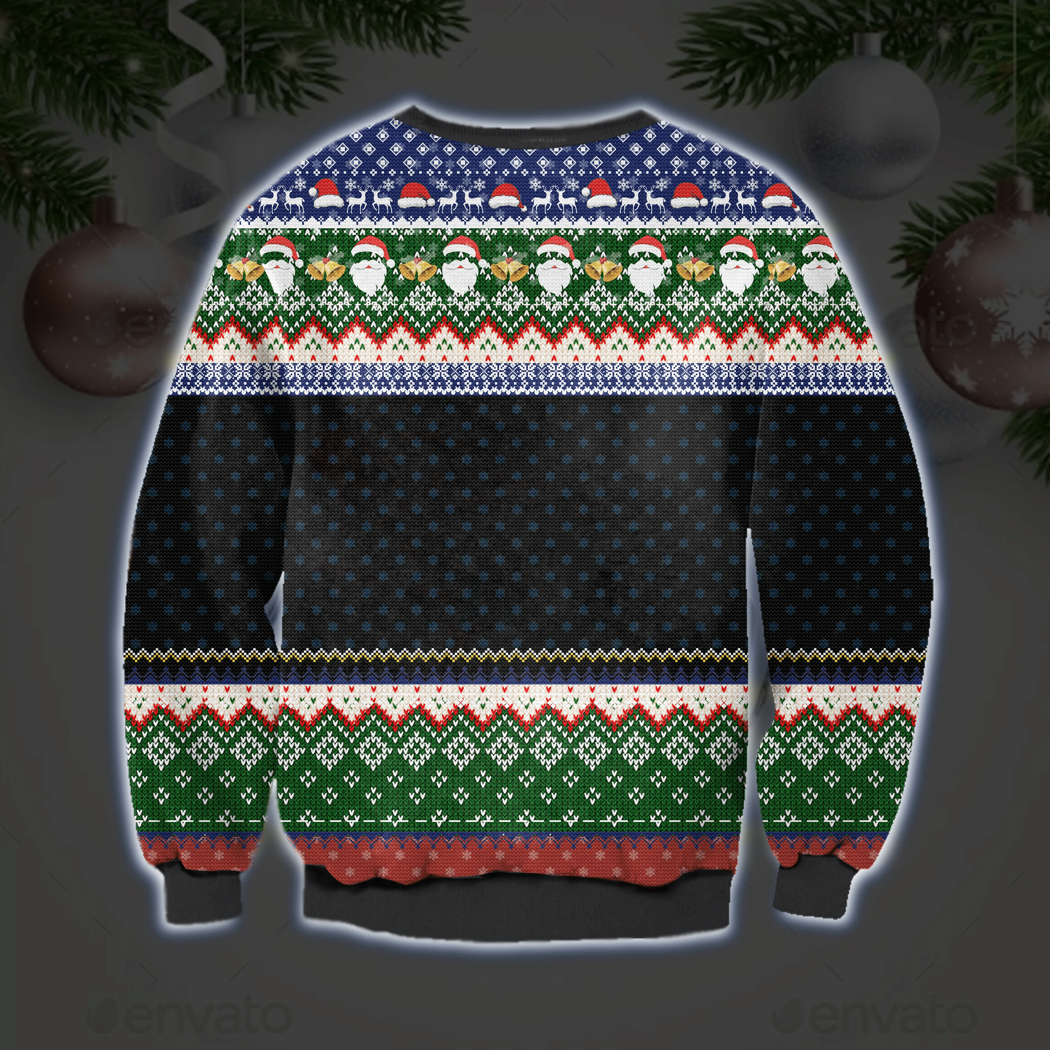 When You'Re Dead Inside But It'S The Holiday Season Ugly Christmas Sweater Adult 3D Funny Matching for family - Image 2