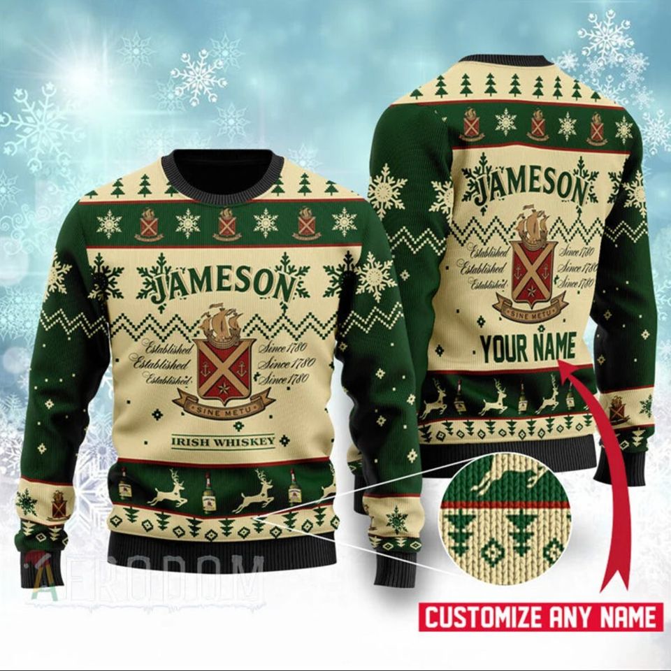 Whiskey 3D Sweater