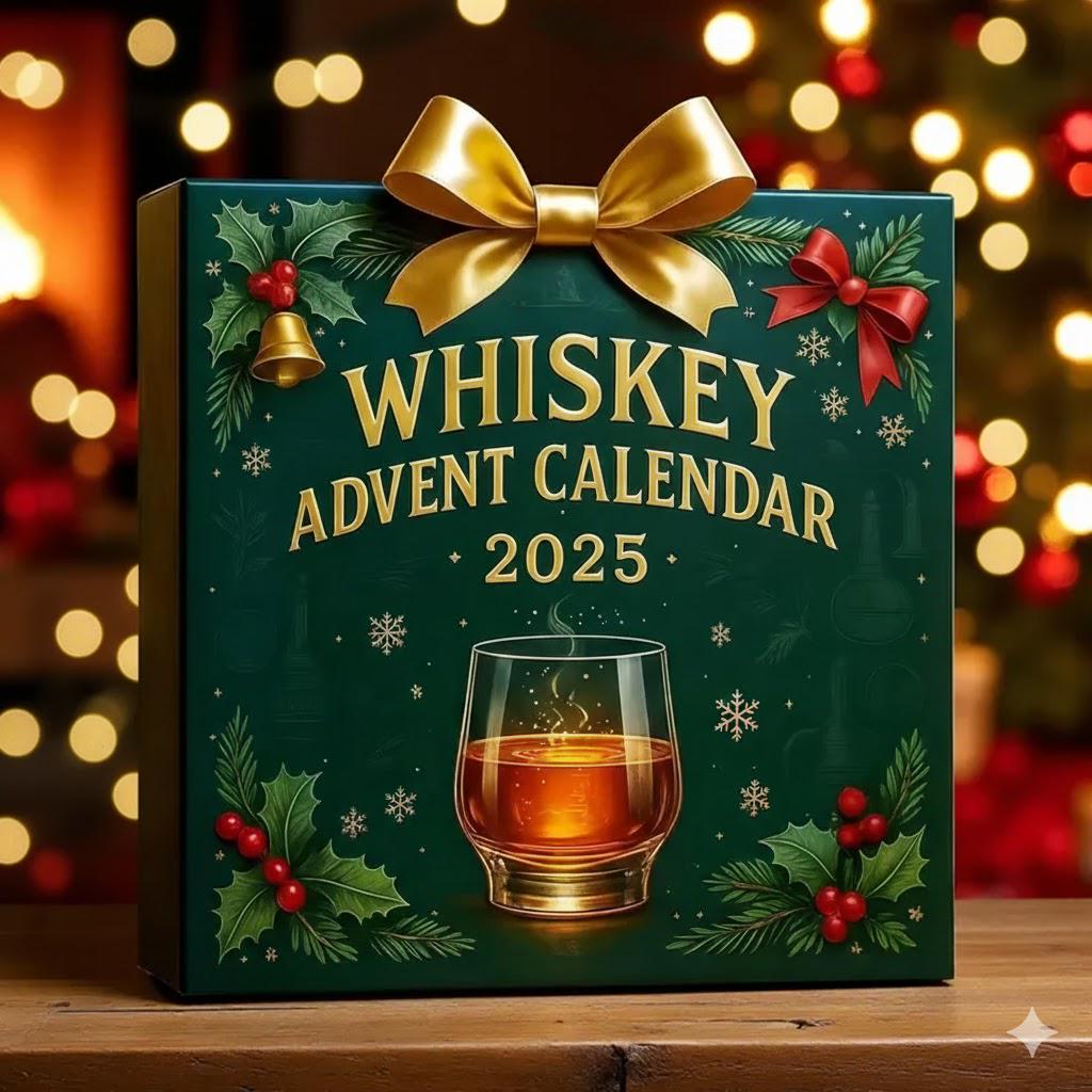 Whiskey Advent Calendar 2025: 24 Acrylic Whiskey Bottle Ornaments - Whiskey Gift Decor - Image 4