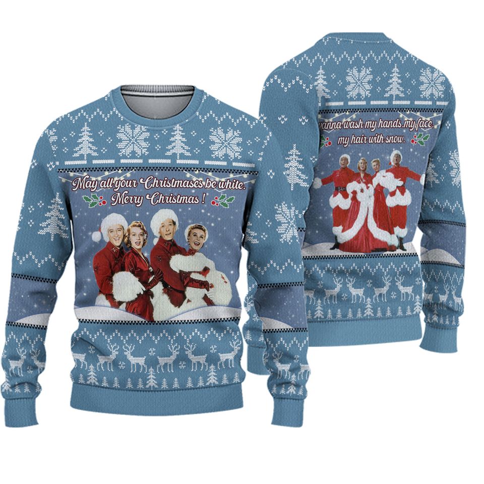 White Christmas Movie Ugly Sweater