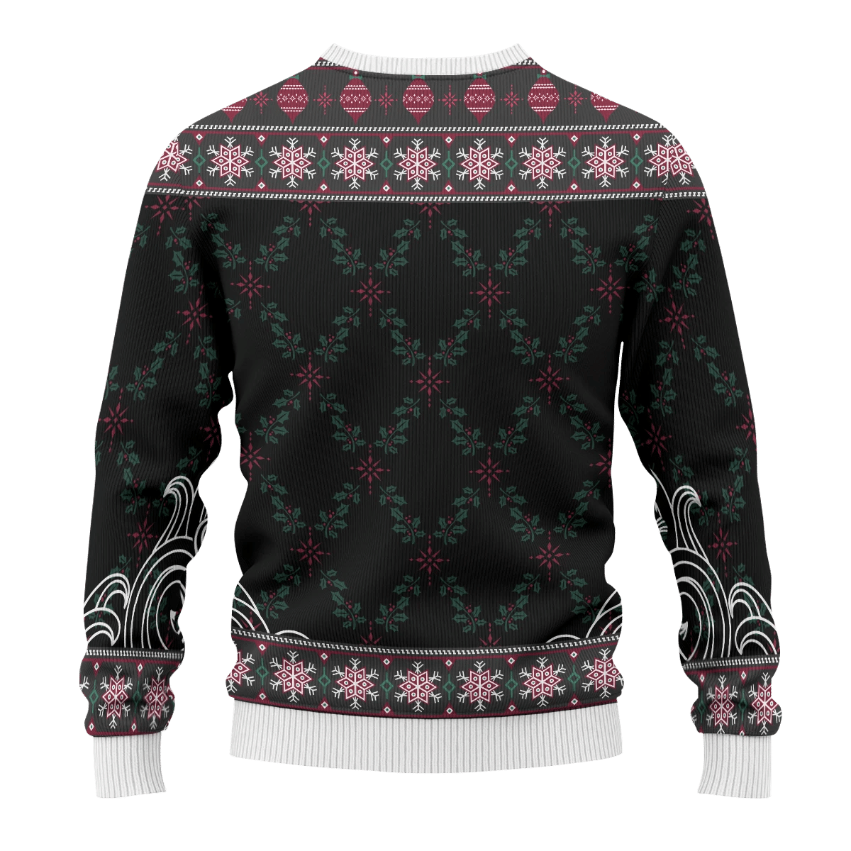 Whitebeard Ugly Christmas Sweater Adult 3D Funny Matching for family - Image 4