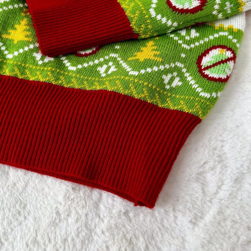 Whoville University Knitted Sweater, Christmas Movie Sweater, That's It I am Not Going Ugly - Image 6