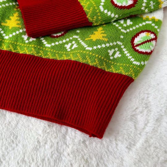 Whoville University Knitted Sweater, Christmas Movie Sweater, That's It I am Not Going Ugly - Image 16