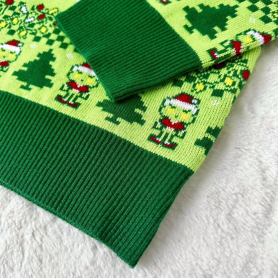 Whoville University Knitted Sweater, Christmas Movie Sweater, That's It I am Not Going Ugly - Image 9