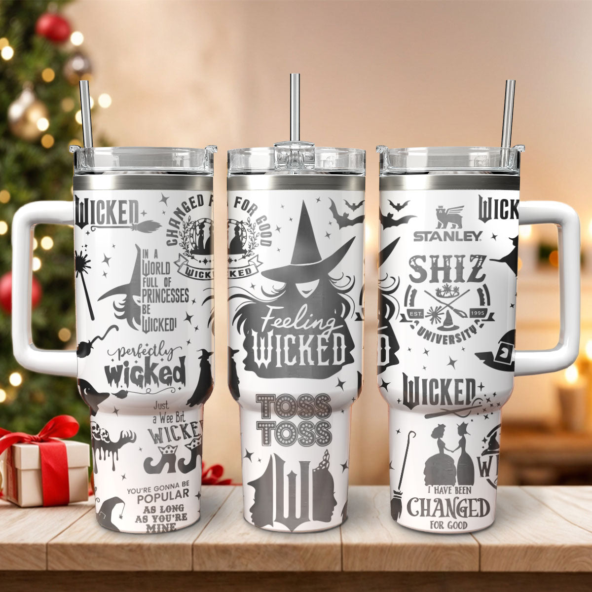 Wicked Movies Custom Stanley Cup 40 oz 30 oz Tumbler With HandleTVC2301118