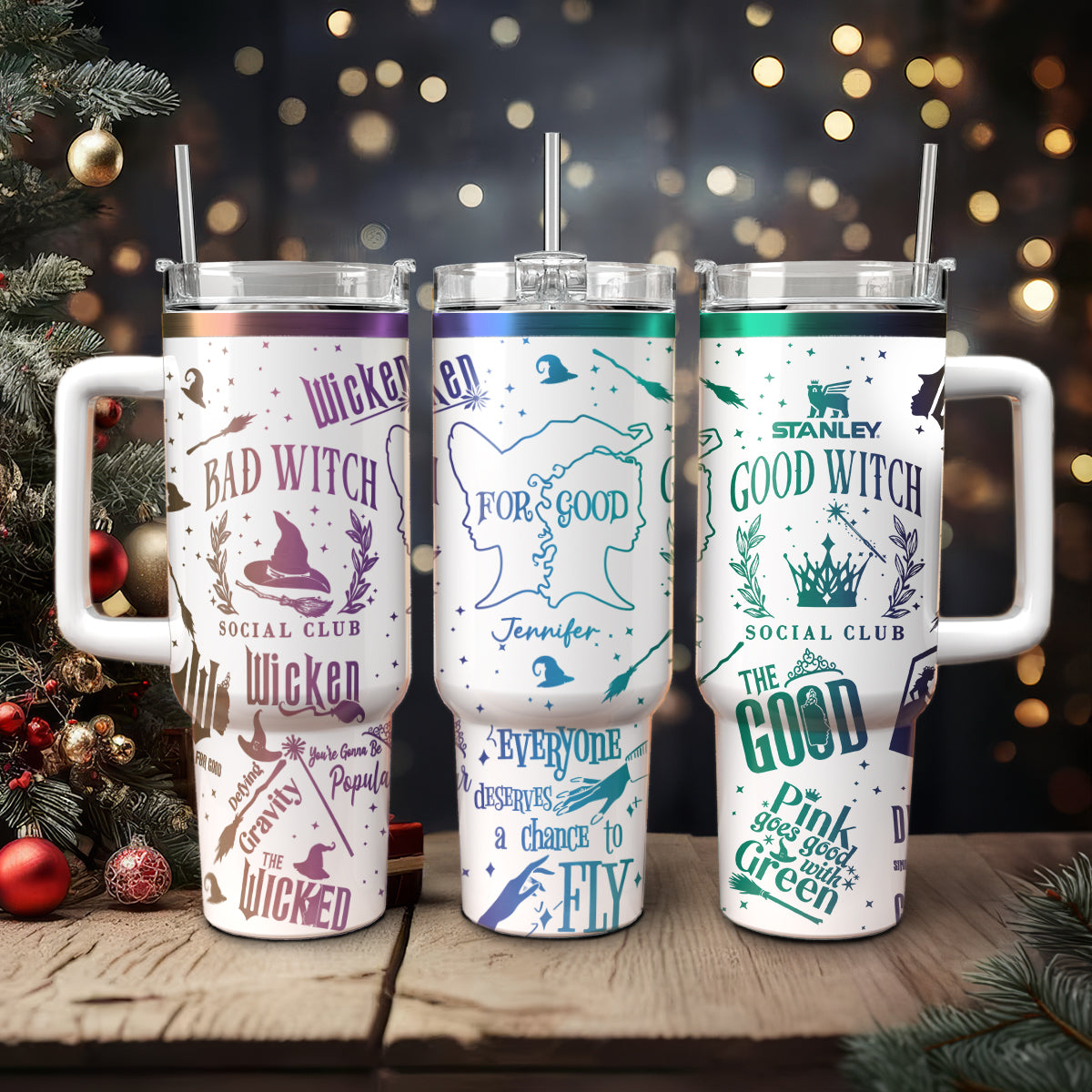 Wicked Movies Custom Stanley Cup 40 oz 30 oz Tumbler With HandleTVC2301118