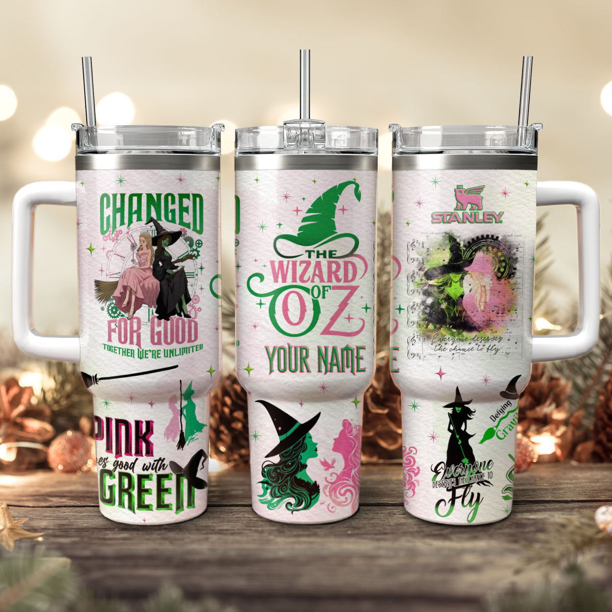 Wicked Movies Custom Stanley Cup 40 oz 30 oz Tumbler With HandleTVC2301119