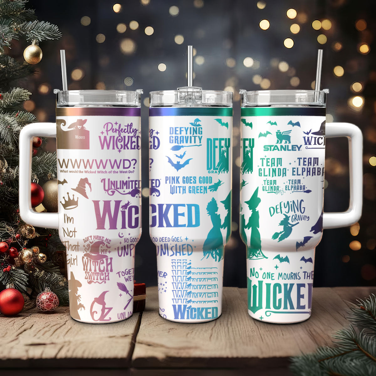 Wicked Movies Custom Stanley Cup 40 oz 30 oz Tumbler With HandleTVC2301119