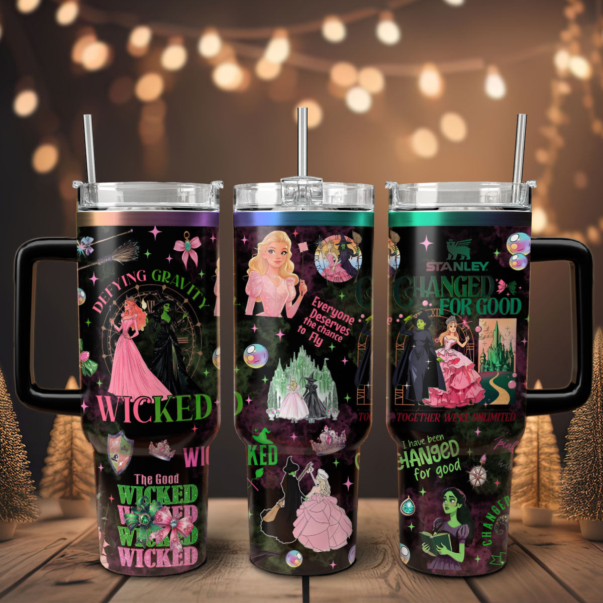 Wicked Movies Custom Stanley Cup 40 oz 30 oz Tumbler With HandleTVC2301119