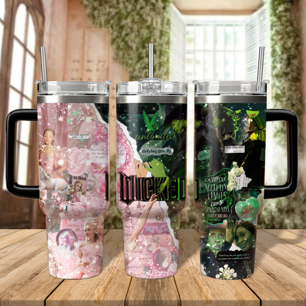 Wicked Movies Custom Stanley Cup 40 oz 30 oz Tumbler With HandleTVC2301119