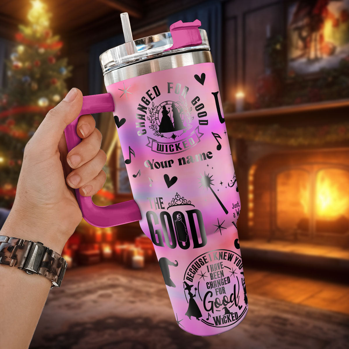 Wicked Movies Custom Stanley Cup 40 oz 30 oz Tumbler With HandleTVC2301119