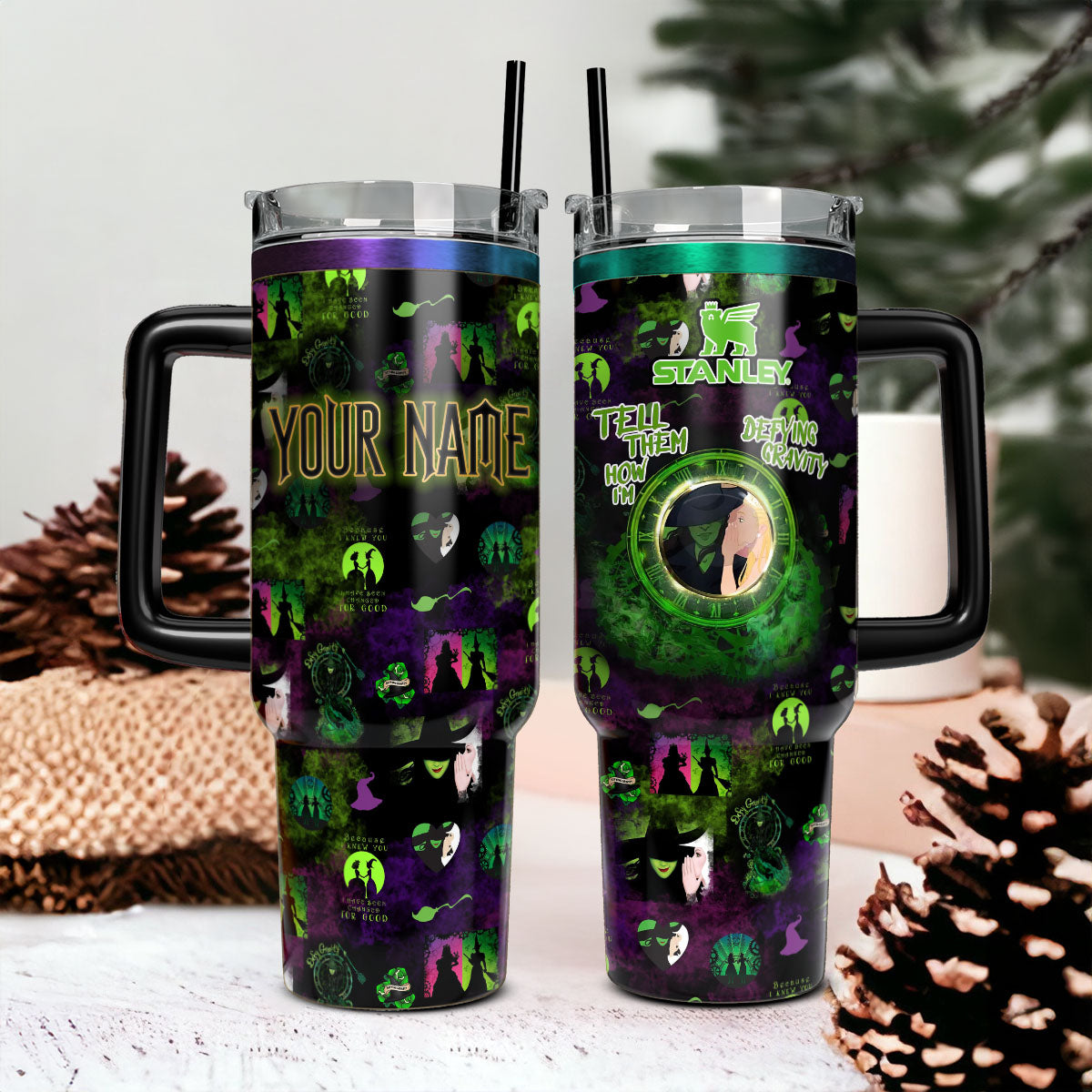Wicked Movies Custom Stanley Cup 40 oz 30 oz Tumbler With HandleTVC2301119