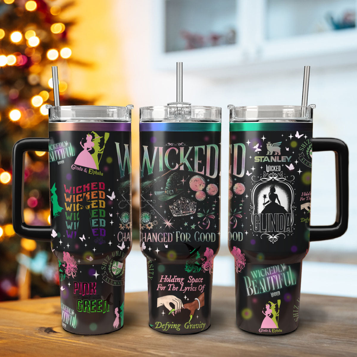 Wicked Movies Custom Stanley Cup 40 oz 30 oz Tumbler With HandleTVC2301119 - Image 3