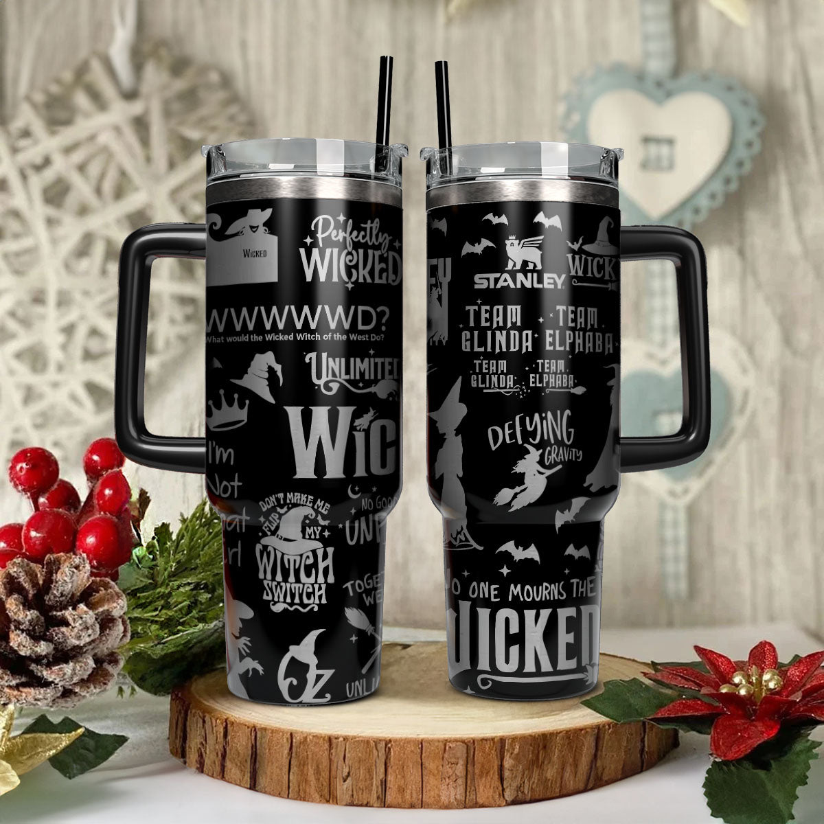 Wicked Movies Custom Stanley Cup 40 oz 30 oz Tumbler With HandleTVC2301119