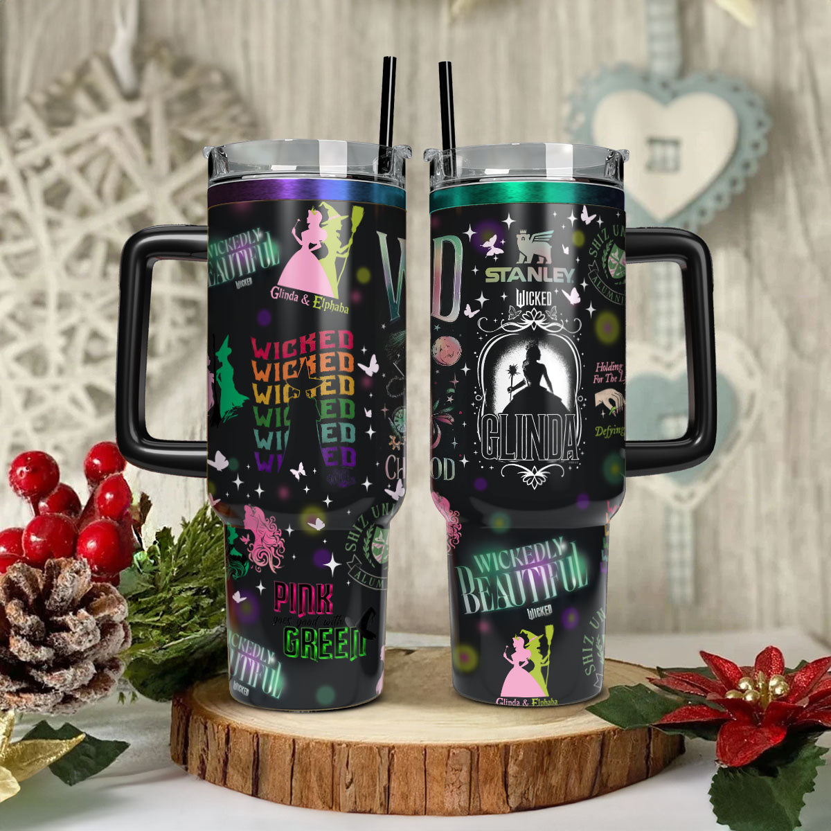 Wicked Movies Custom Stanley Cup 40 oz 30 oz Tumbler With HandleTVC2301119 - Image 4