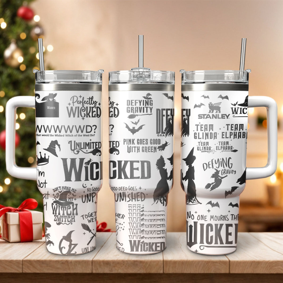 Wicked Movies Custom Stanley Cup 40 oz 30 oz Tumbler With HandleTVC2301119