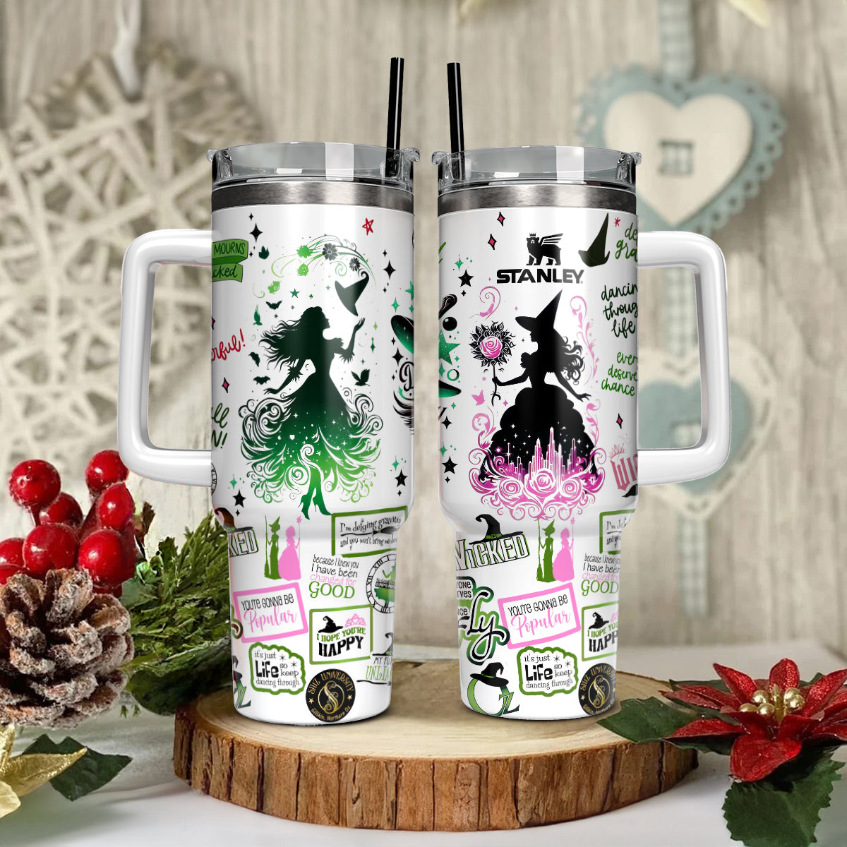 Wicked Movies Custom Stanley Cup 40 oz 30 oz Tumbler With HandleTVC2301119