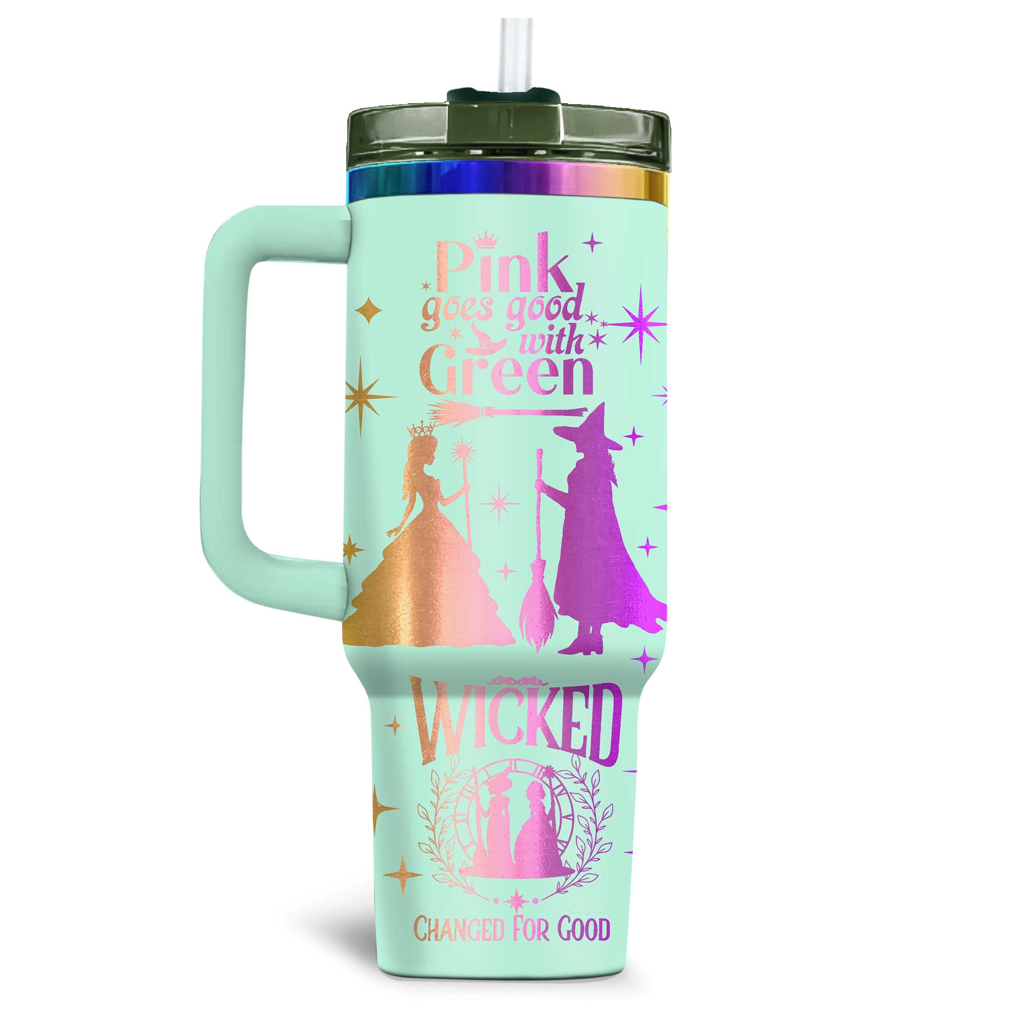 Wicked Movies Custom Stanley Cup 40 oz 30 oz Tumbler With HandleTVC2301177 - Image 3