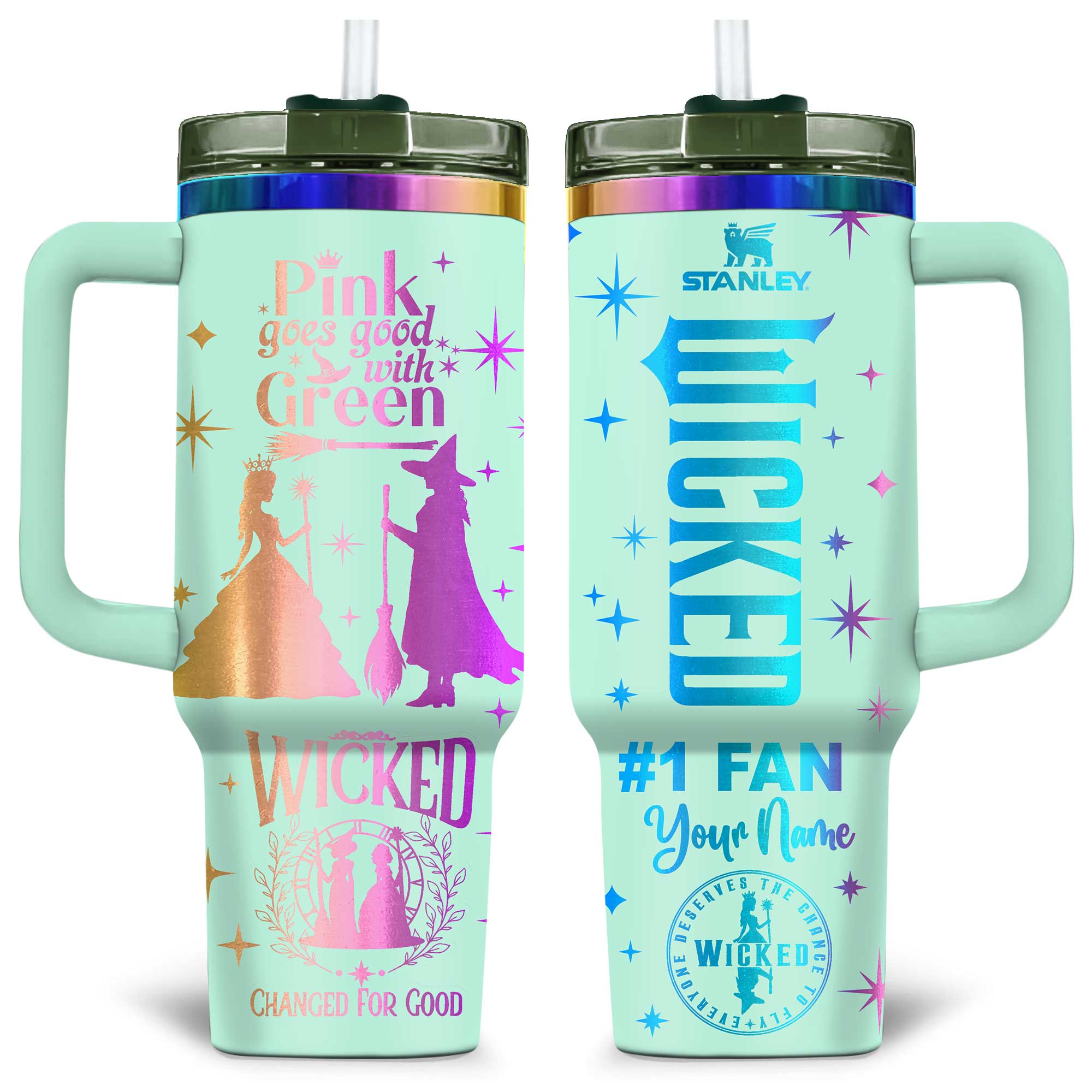 Wicked Movies Custom Stanley Cup 40 oz 30 oz Tumbler With HandleTVC2301177 - Image 4