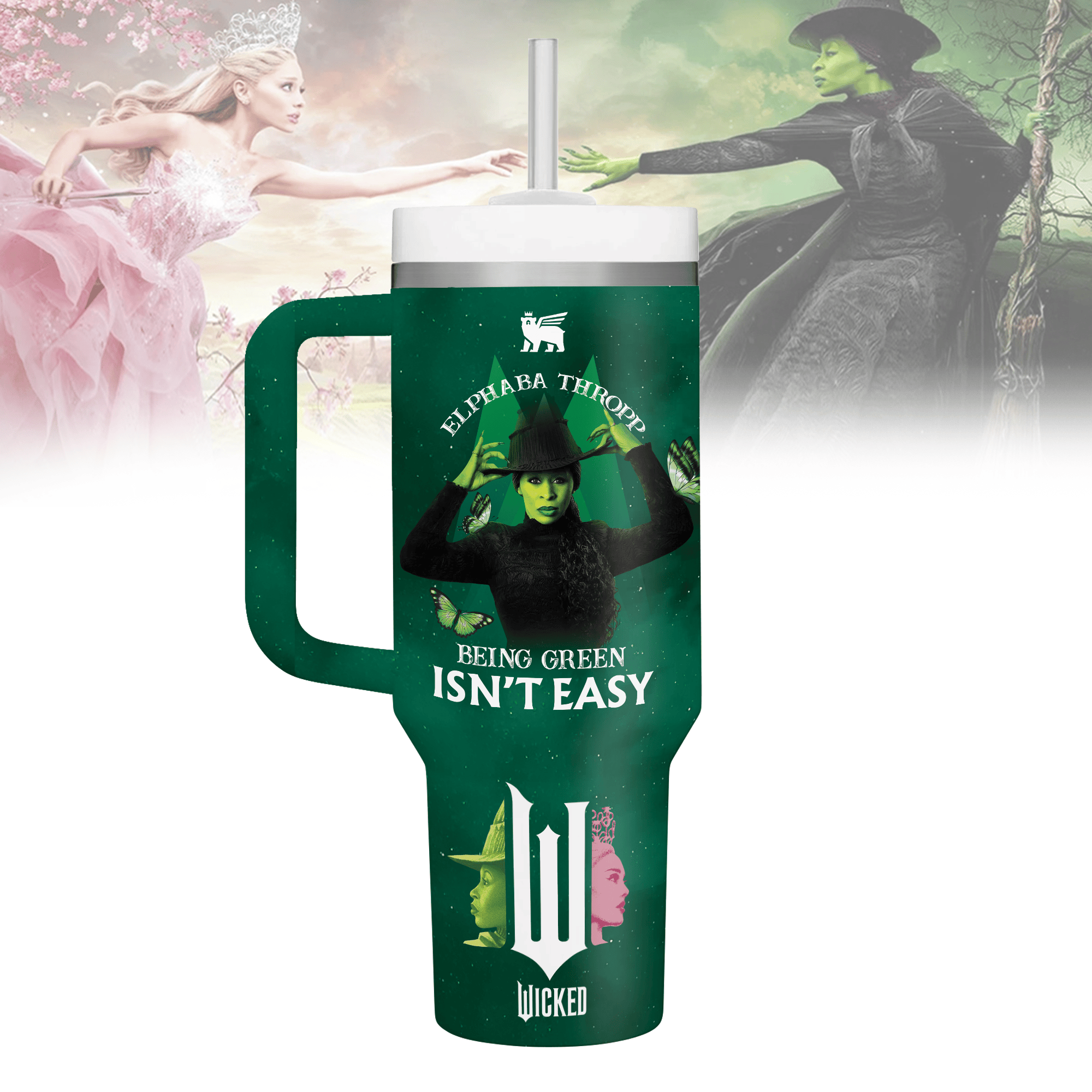 Wicked Movies Custom Stanley Cup 40 oz 30 oz Tumbler With HandleTVC2301181