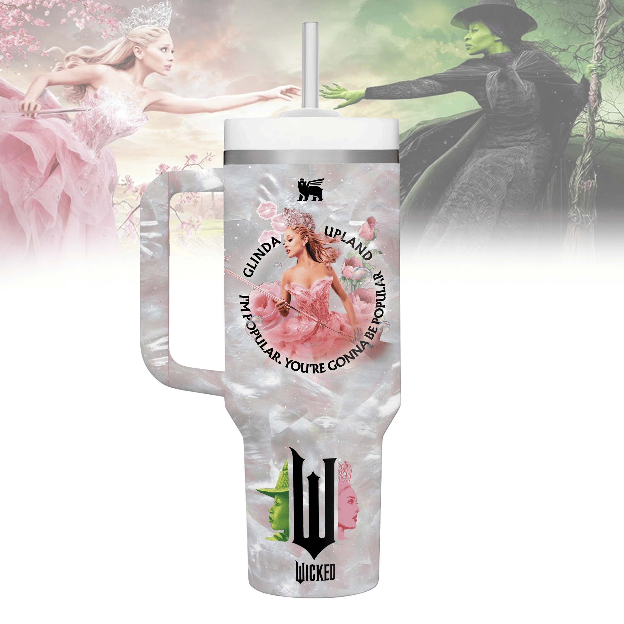 Wicked Movies Custom Stanley Cup 40 oz 30 oz Tumbler With HandleTVC2301181