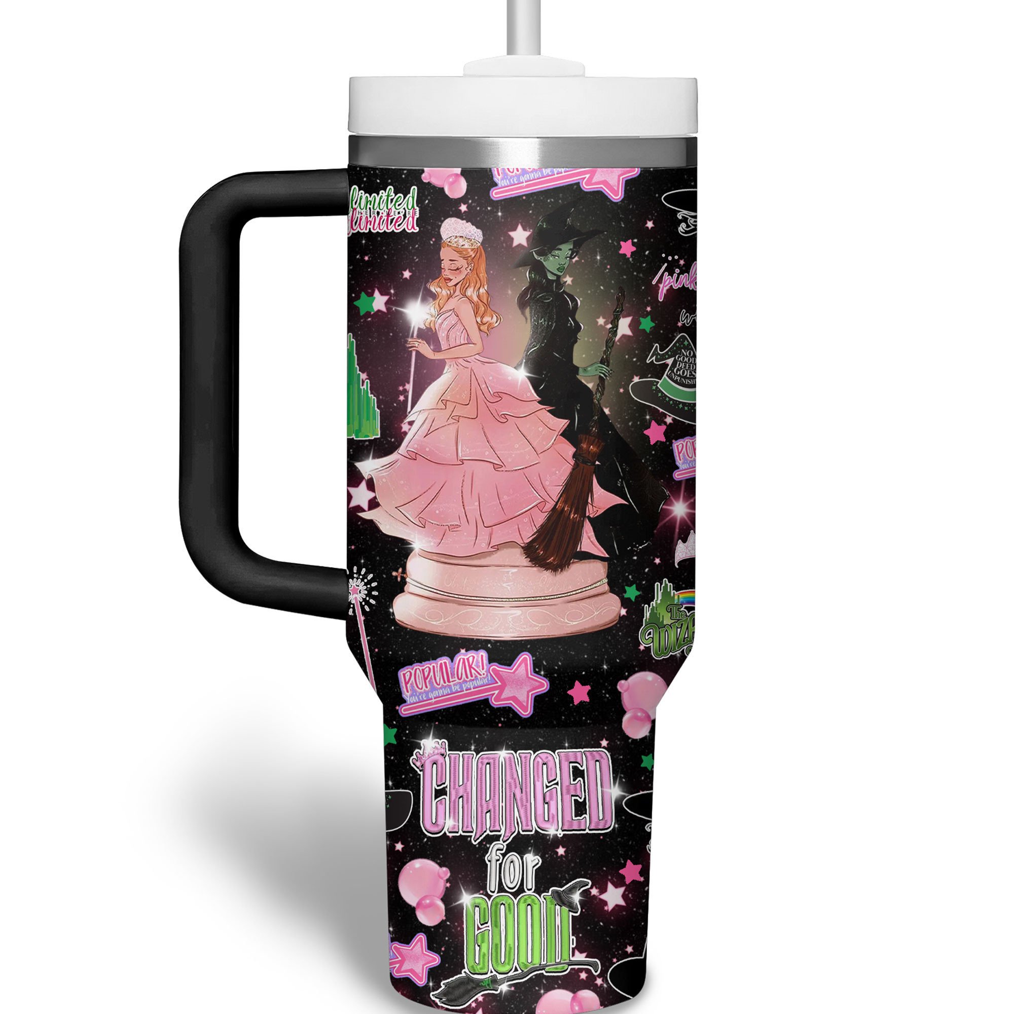 Wicked Movies Custom Stanley Cup 40 oz 30 oz Tumbler With HandleTVC2301278 - Image 3