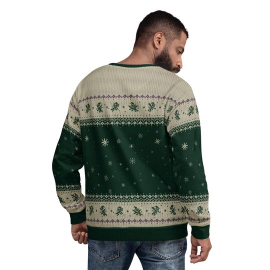 Wicked Ugly Christmas Sweatshirt: Flying Monkeys, Witch Hat, Festive Holiday Sweater - Image 17