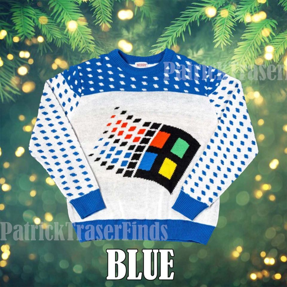 Window Ugly Chrismta Sweater, Latest Holiday Ugly Christmas Sweater