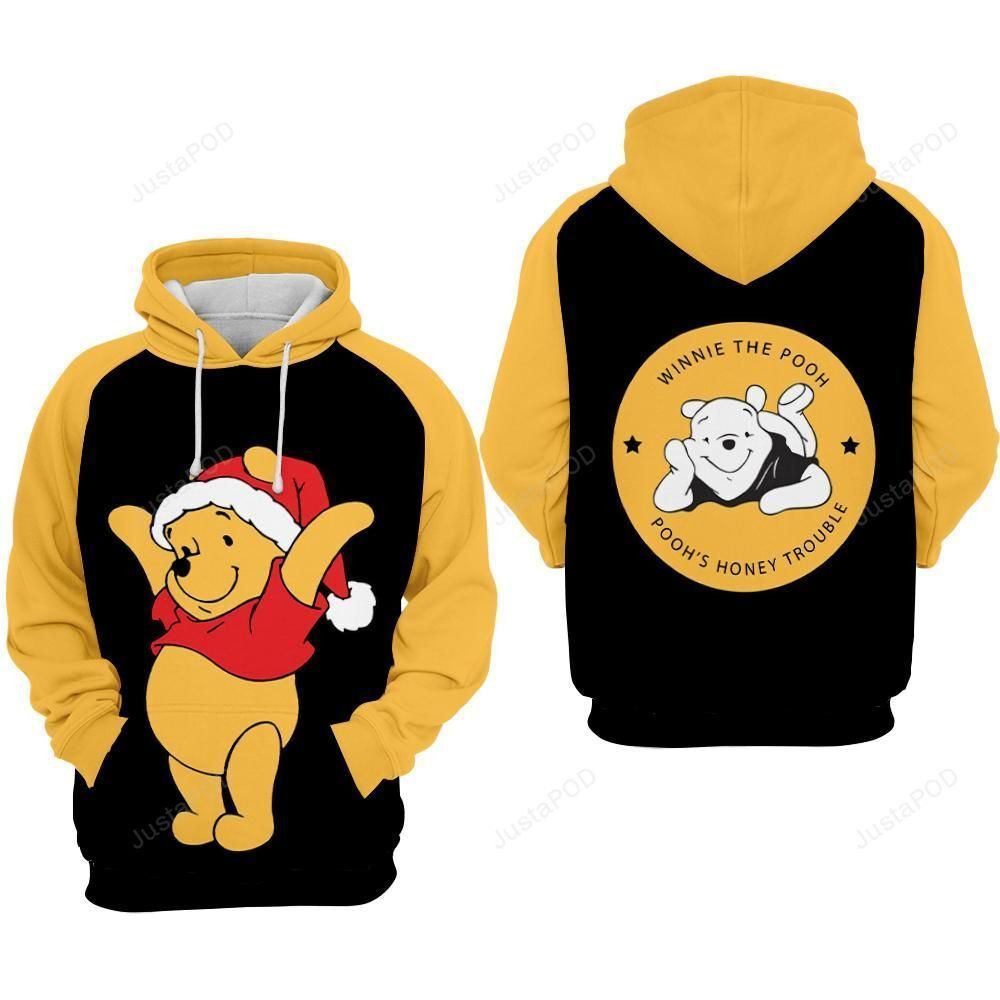 WINNIE THE POOH 3D All Over Print Hoodie, Zip Hoodie