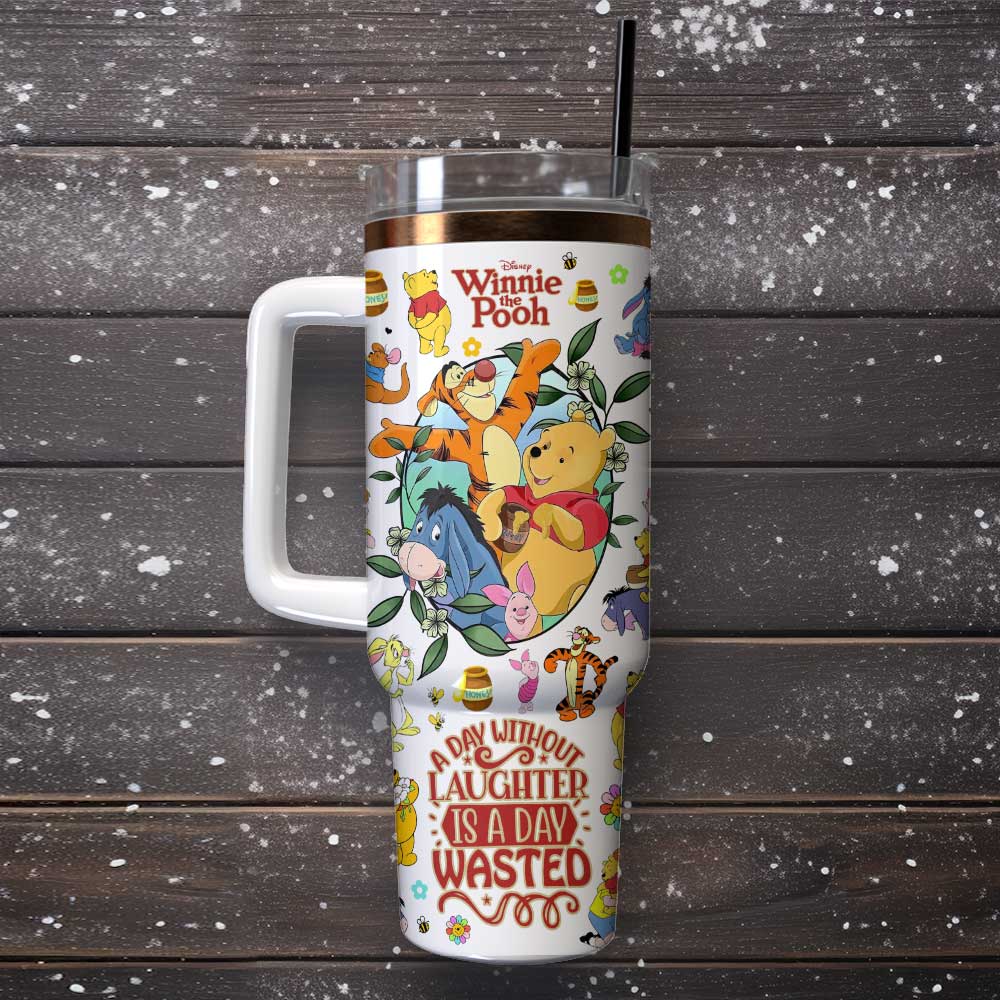 Winnie The Pooh Custom Stanley Cup 40 oz 30 oz Tumbler With HandleTVC2301127 - Image 2
