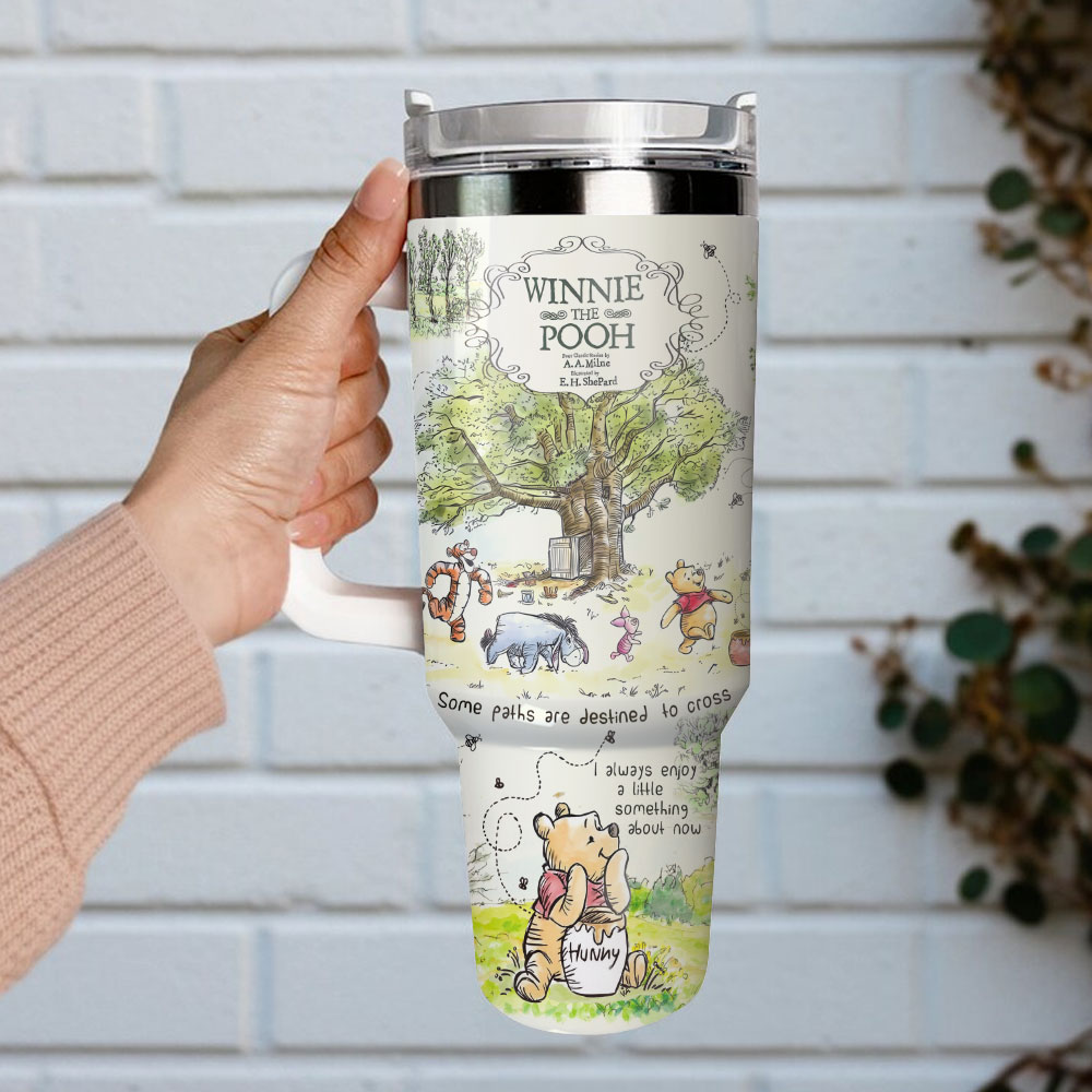 Winnie The Pooh Custom Stanley Cup 40 oz 30 oz Tumbler With HandleTVC2301127 - Image 4