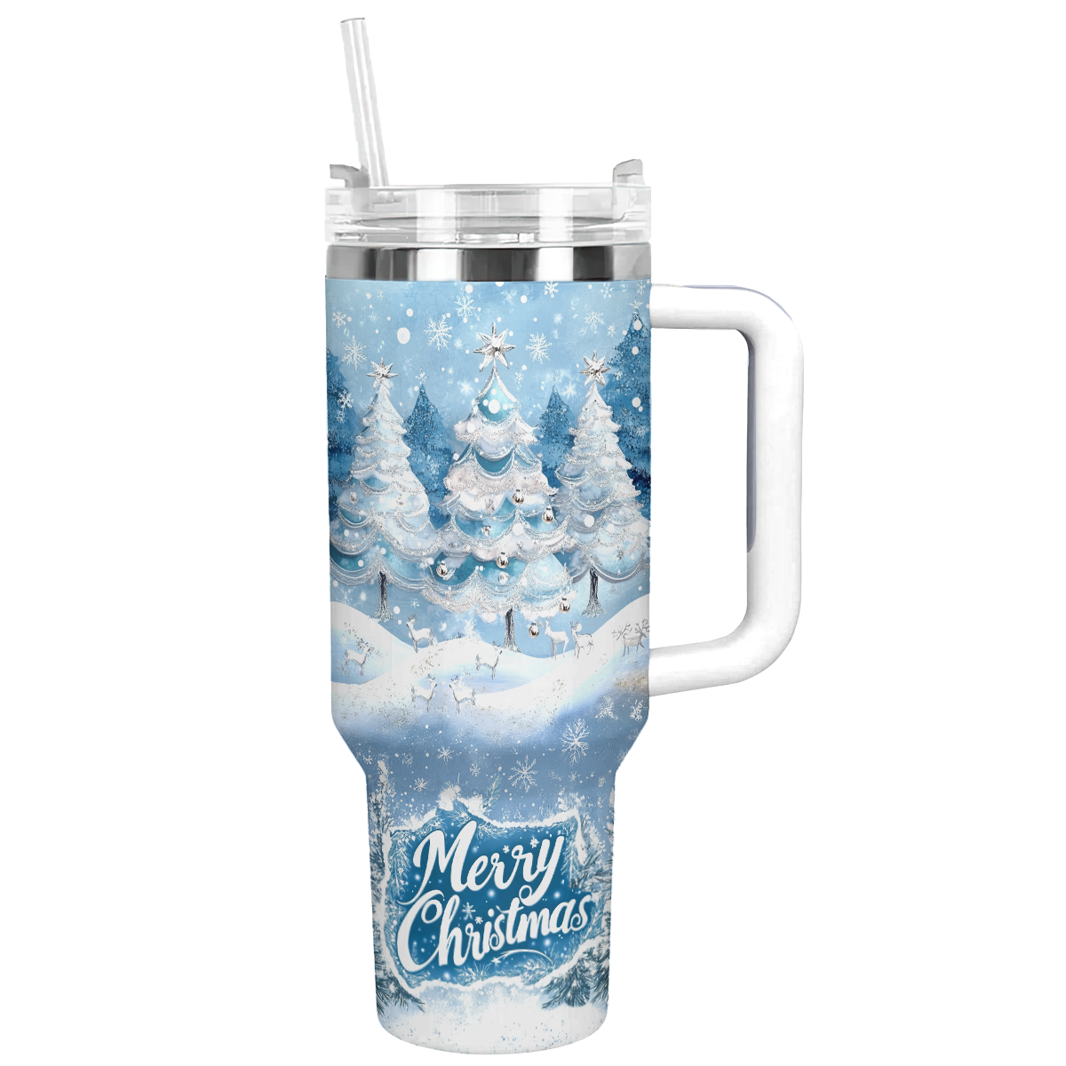 Winter Wonderland Christmas Custom Stanley Cup 40 oz 30 oz Tumbler With HandleTVC2301492