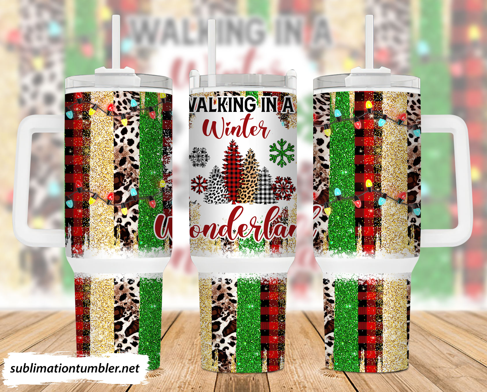 Winter Wonderland Custom Stanley Cup 40 oz 30 oz Tumbler With HandleTVC2301903