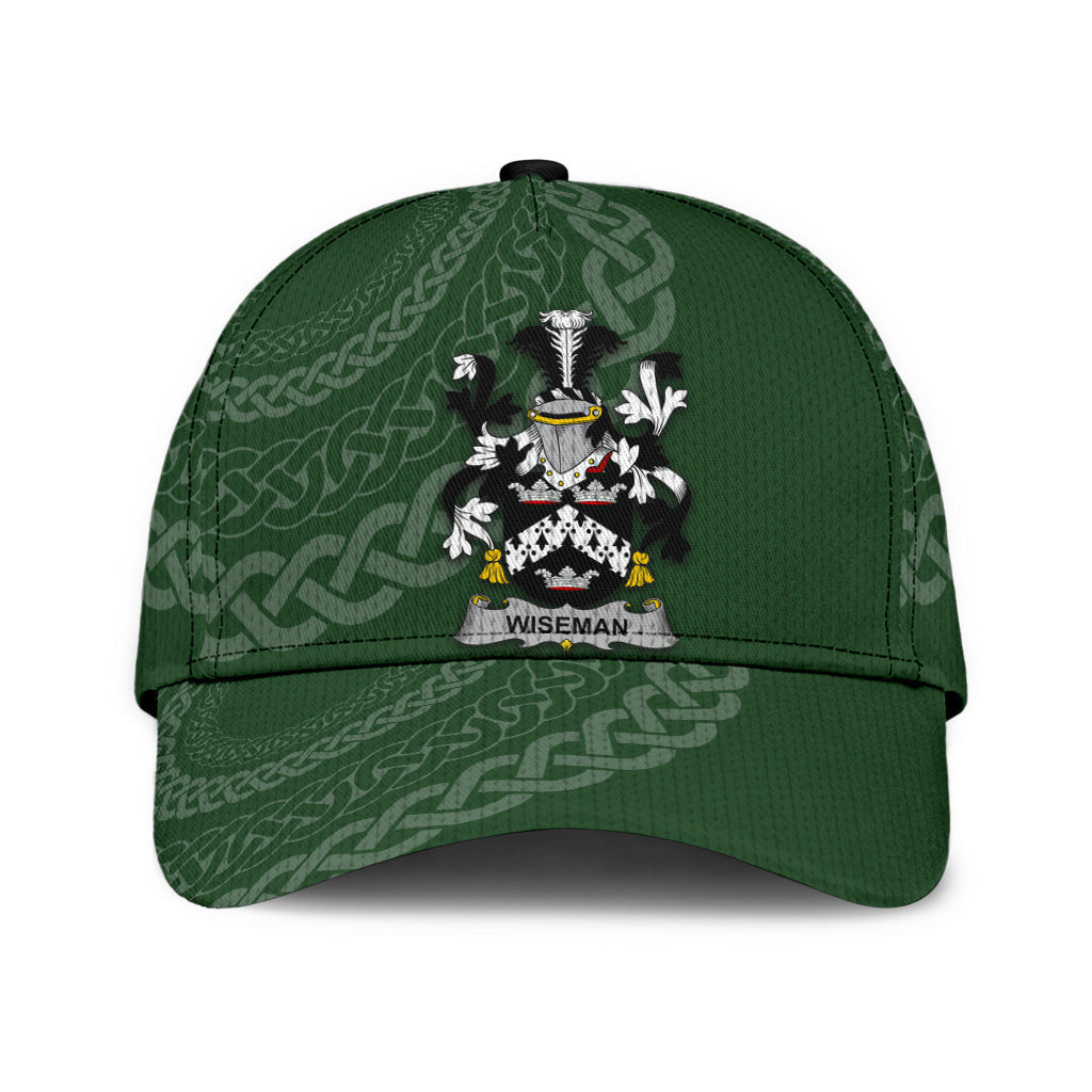 Wiseman Coat Of Arms - Irish Family Crest St Patrick's Day Hat Classic Cap Trucker Hats Custom Hats Gifts For Men & Women