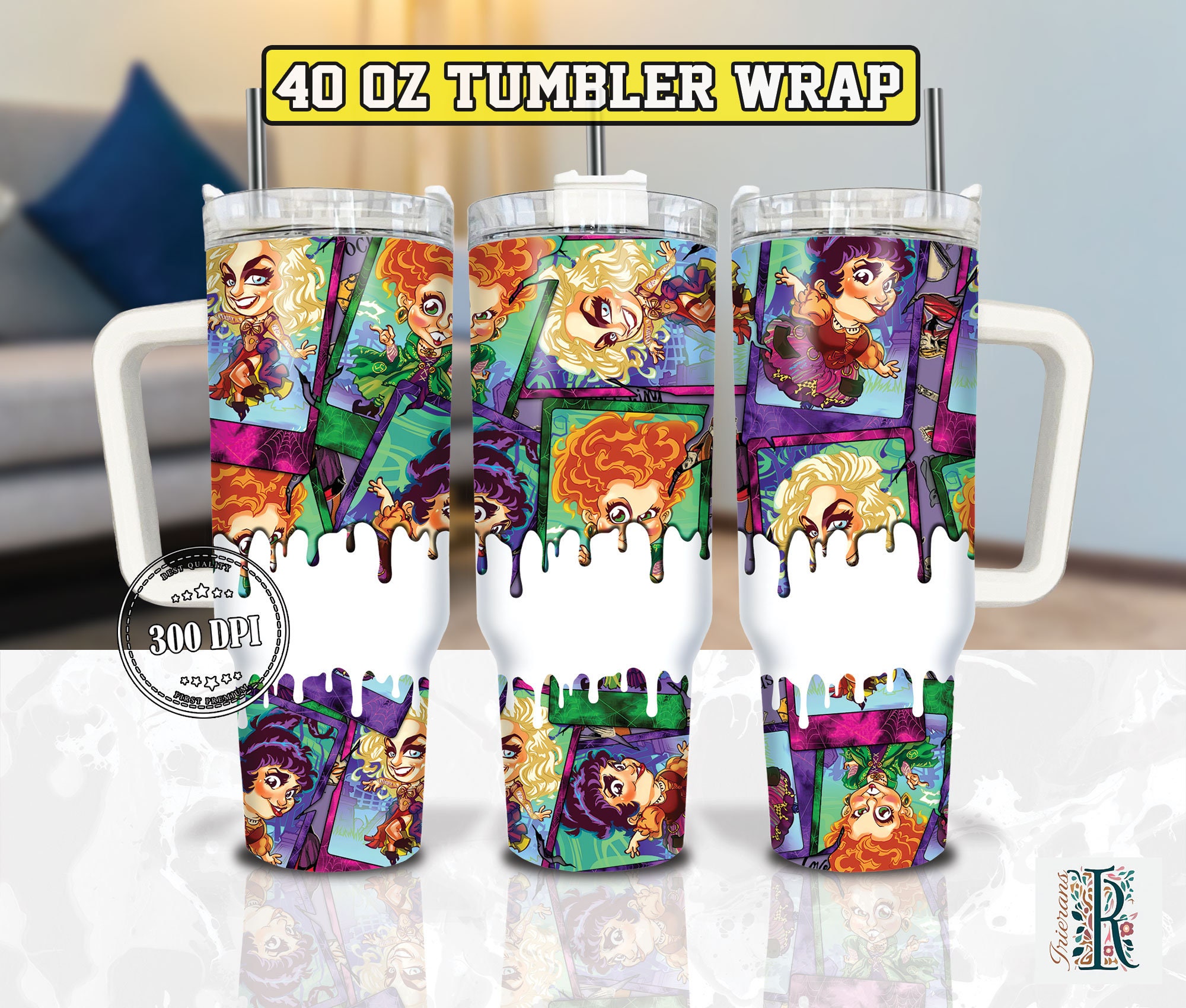 Witch Sisters Hocus Pocus Movies Custom Stanley Cup 40 oz 30 oz Tumbler With HandleTVC2301974