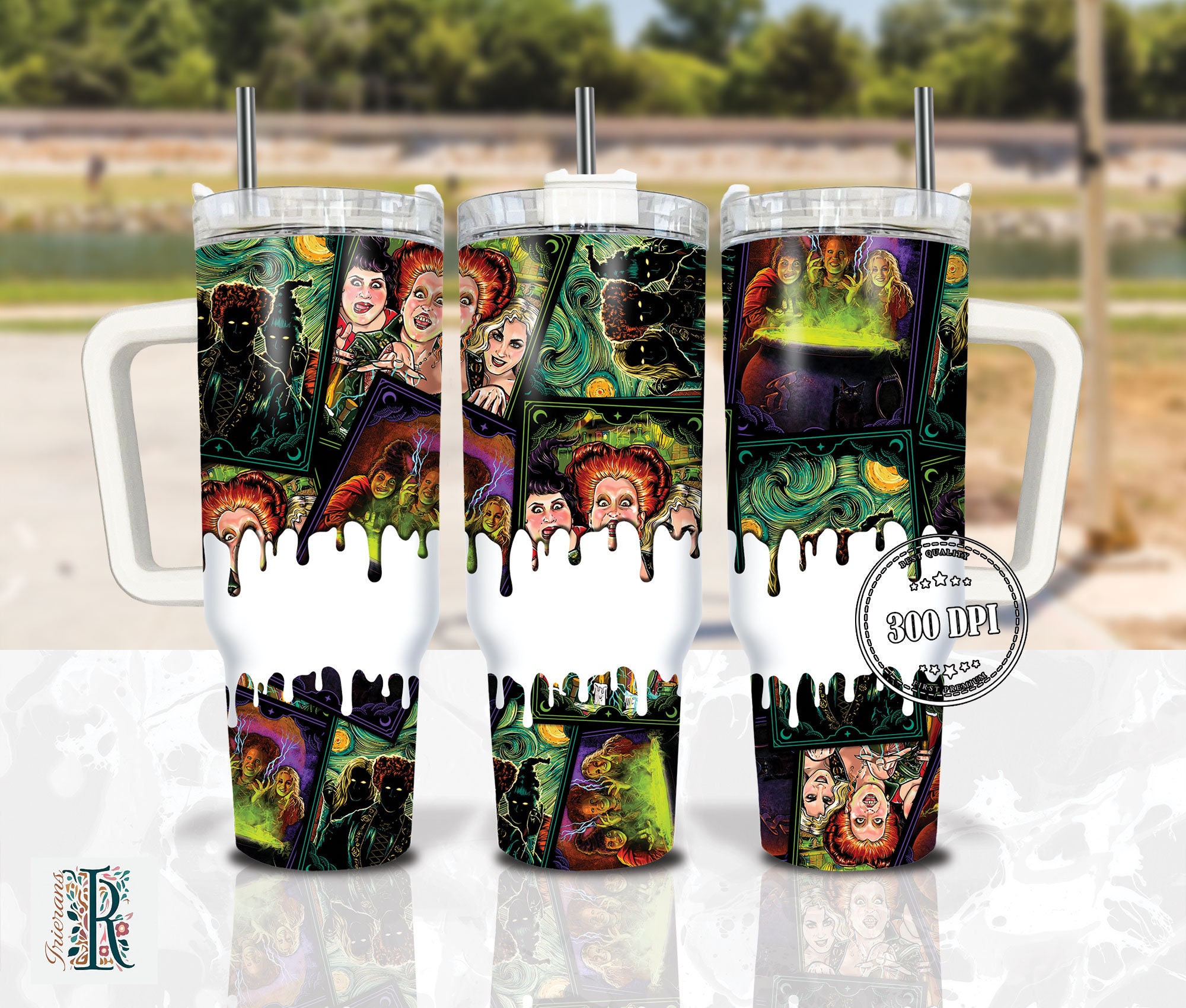 Witch Sisters Hocus Pocus Movies Custom Stanley Cup 40 oz 30 oz Tumbler With HandleTVC2301974 - Image 2