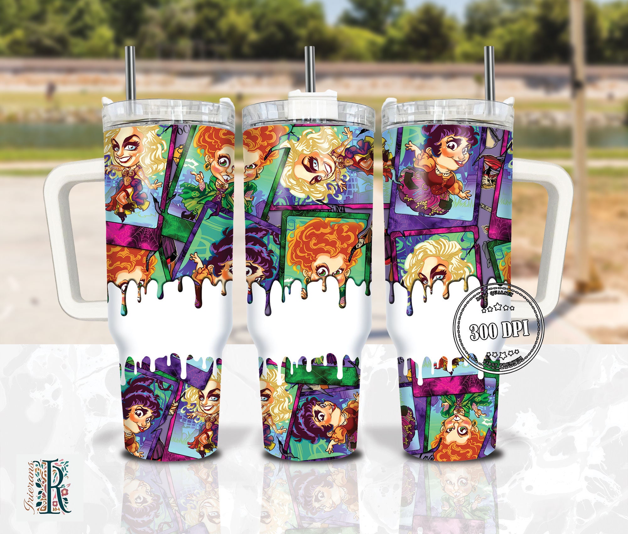 Witch Sisters Hocus Pocus Movies Custom Stanley Cup 40 oz 30 oz Tumbler With HandleTVC2301974 - Image 2