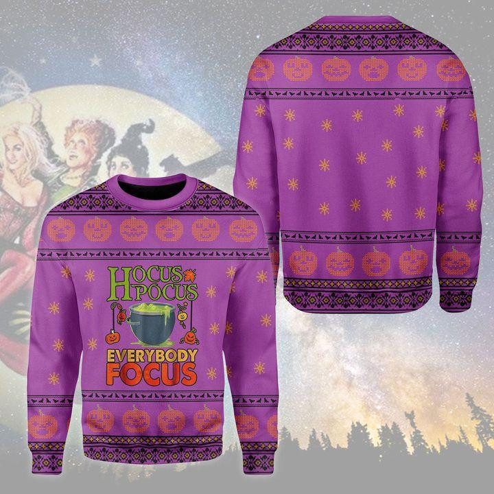 Witches Ugly Christmas Sweater Adult 3D Funny Matching for family