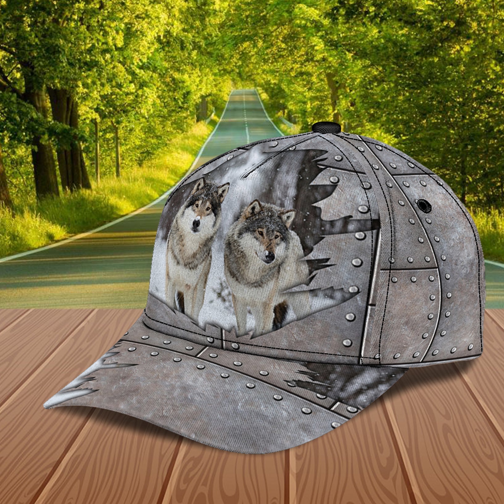 Wolf Classic Cap, Gift for Wolf Lovers Trucker Hats Custom Hats Gifts For Men & Women