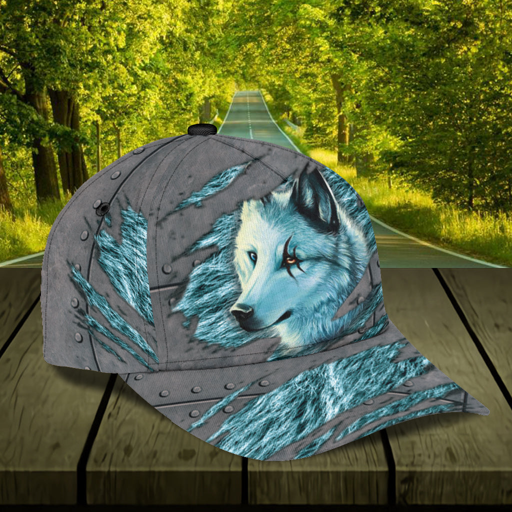 Wolf Classic Cap, Gift for Wolf Lovers Trucker Hats Custom Hats Gifts For Men & Women