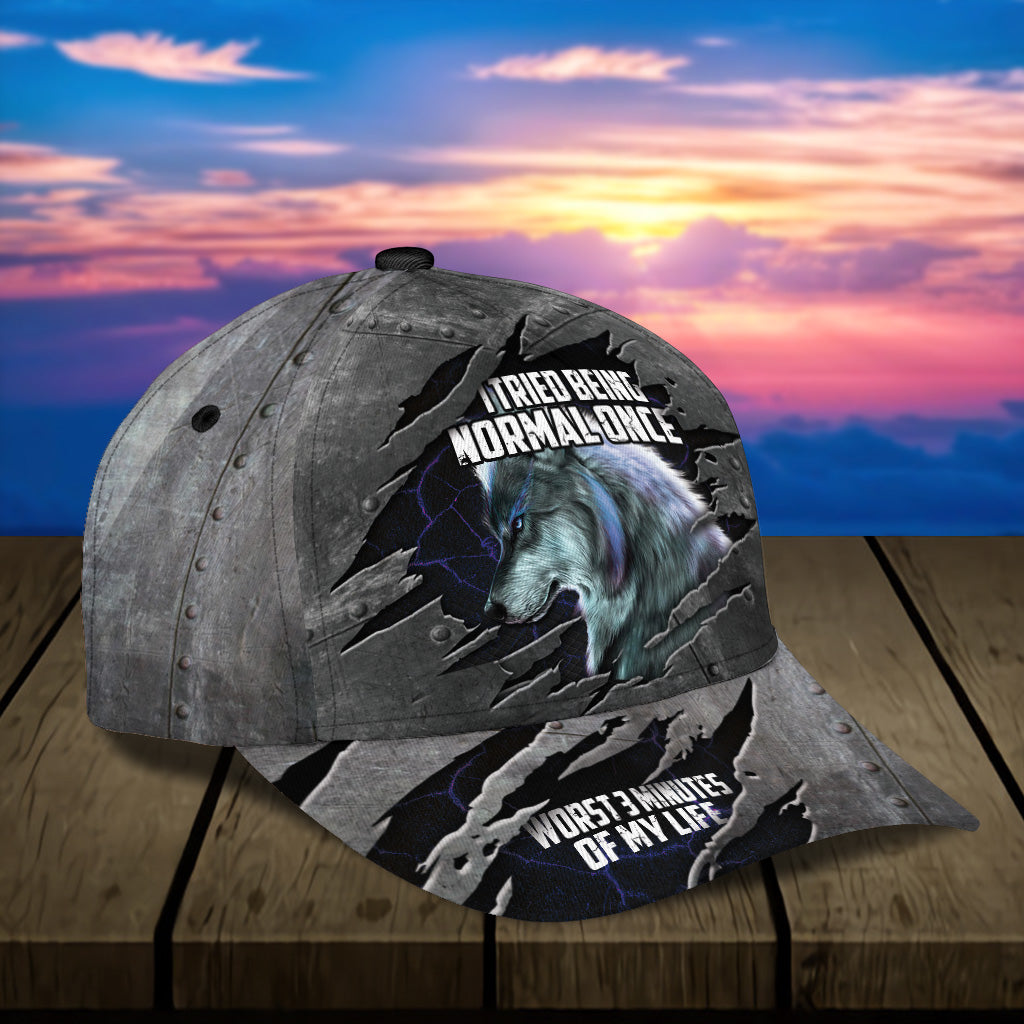 Wolf Classic Cap, Gift for Wolf Lovers Trucker Hats Custom Hats Gifts For Men & Women