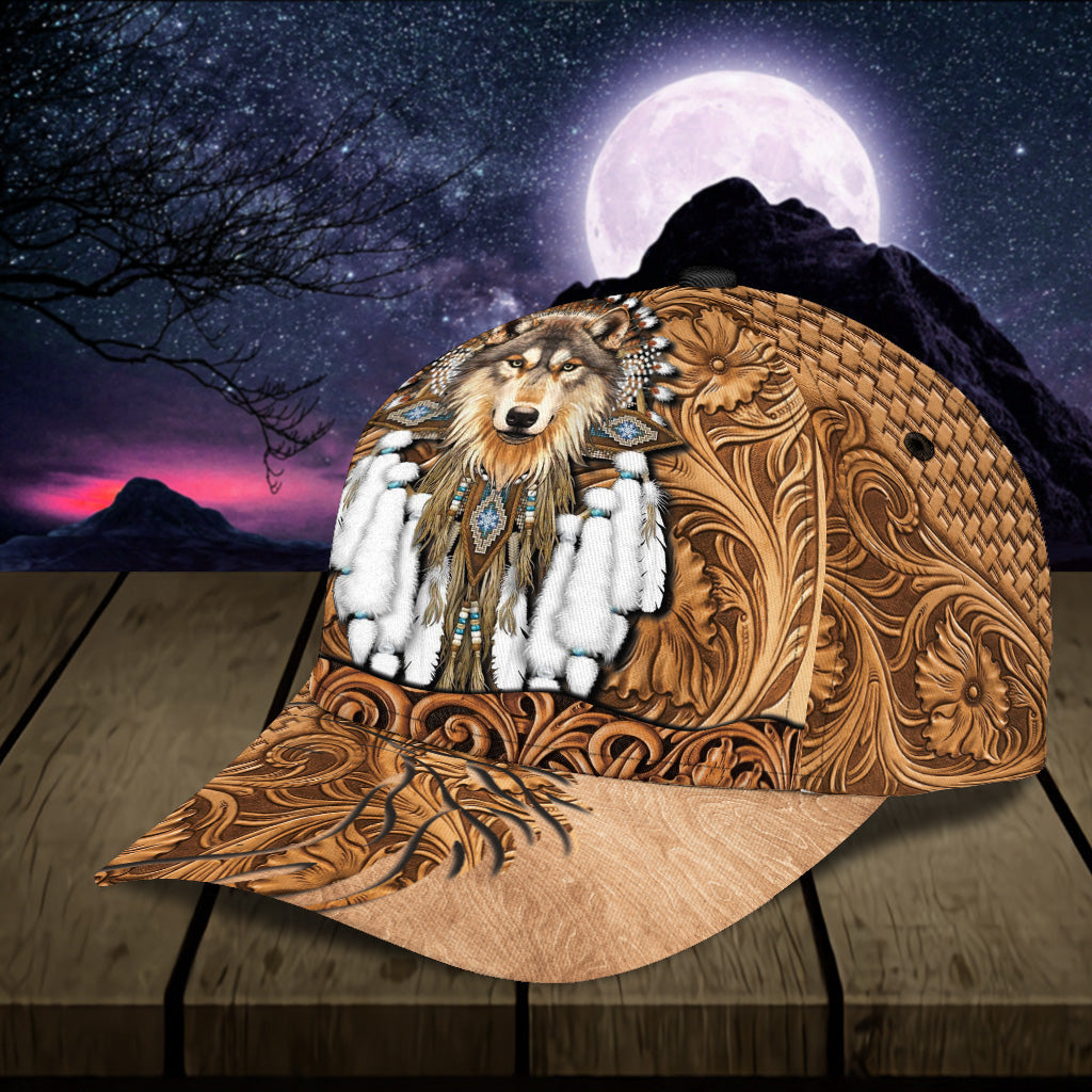 Wolf Classic Cap, Gift for Wolf Lovers Trucker Hats Custom Hats Gifts For Men & Women