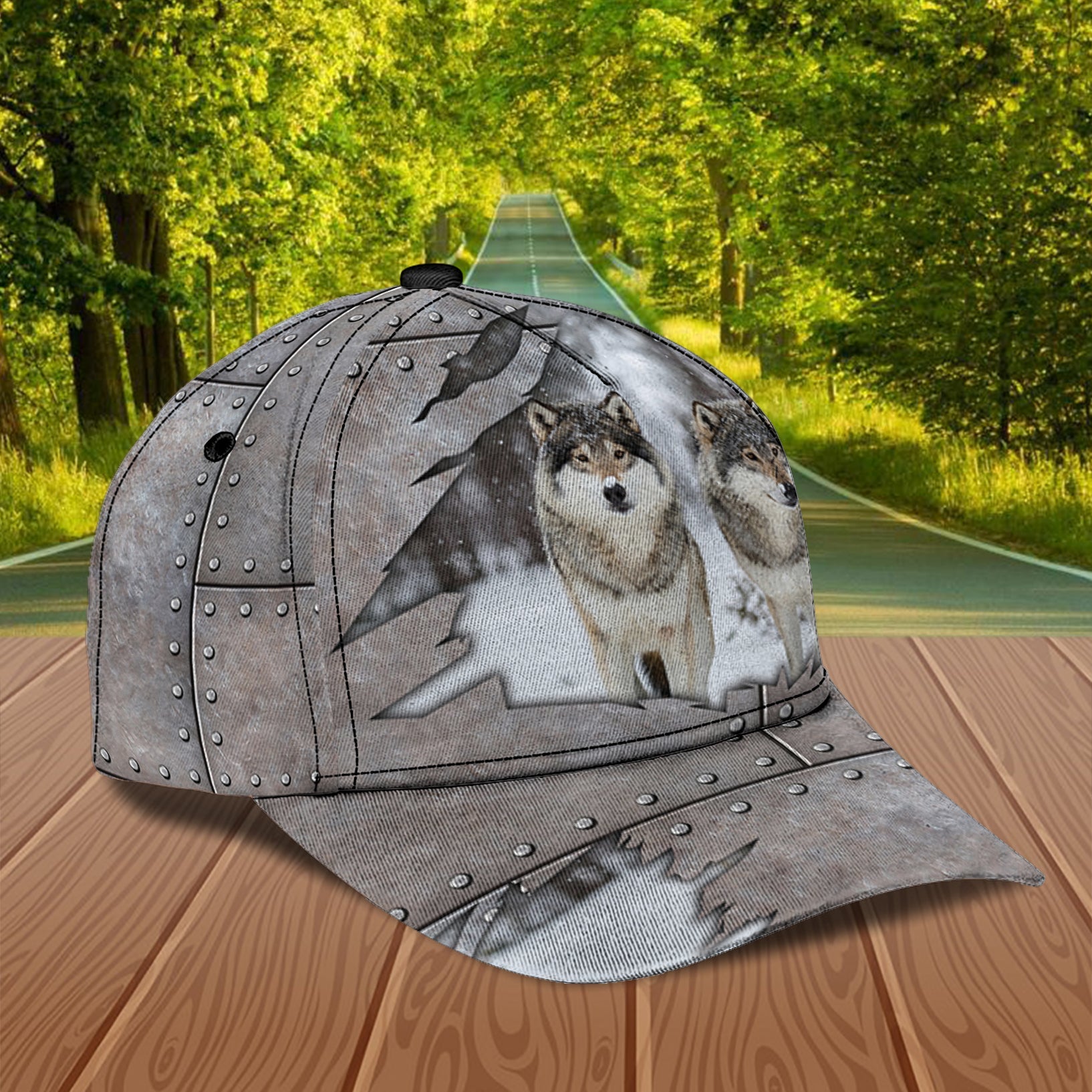 Wolf Classic Cap, Gift for Wolf Lovers Trucker Hats Custom Hats Gifts For Men & Women