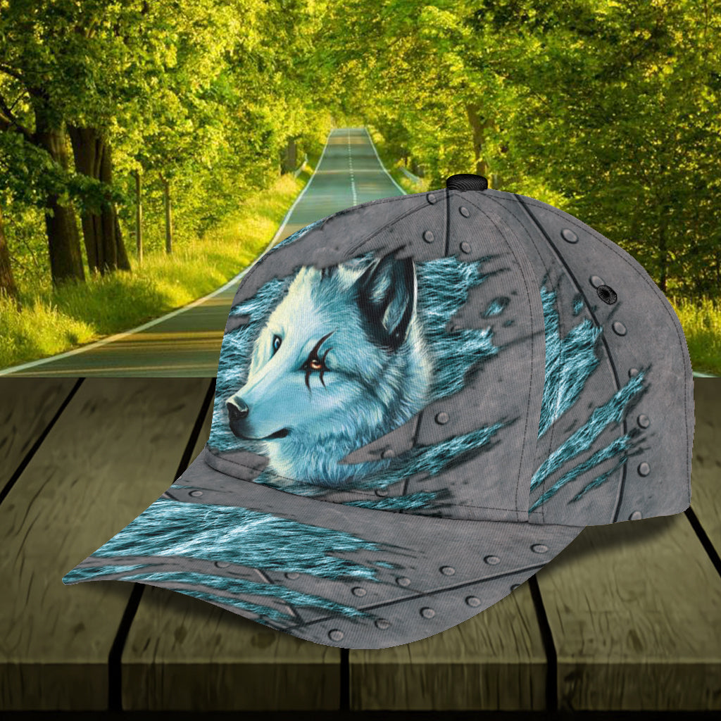 Wolf Classic Cap, Gift for Wolf Lovers Trucker Hats Custom Hats Gifts For Men & Women
